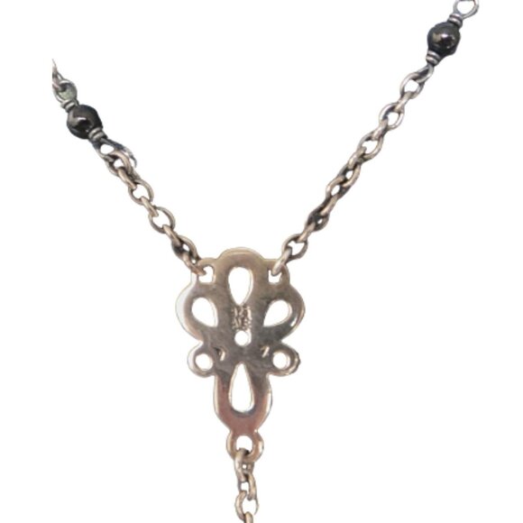 Pandora RARE!!!! Elegant Sincerity Mother Pearl Sterling Necklace 590318MP48 - Picture 10 of 13